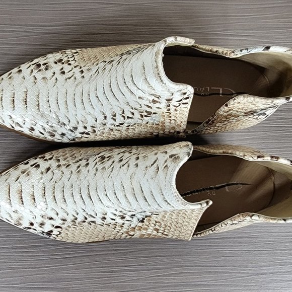 CL by Laundry Cherish Snakeskin-Print Ankle Boots - Picture 8 of 11